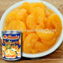 Mandarine en conserve